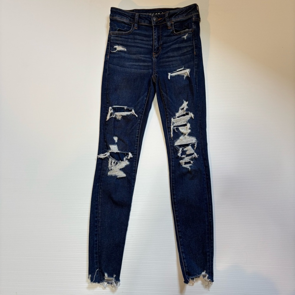 AE American Eagle Outfitters Hi-Rise Jegging Jeans 4